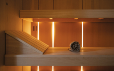 CELSIUS 150 Wandmitte mit Glas Element
