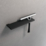 Ablage mit Abzieherhalter