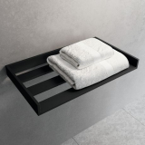 Ablage mit Handtuchhalter Leisten