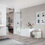 IRIS Wannenaufsatz+Seitenwand