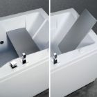 IRIS Wannenaufsatz+Seitenwand