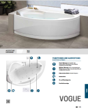 VOGUE Einbauwanne