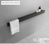 Ablage mit Front und Handtuchhalter
