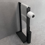 WC Garnitur mit Handtuchhalter